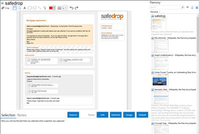 safedrop - Flamory bookmarks and screenshots