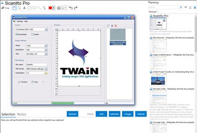 Scanitto Pro - Flamory bookmarks and screenshots