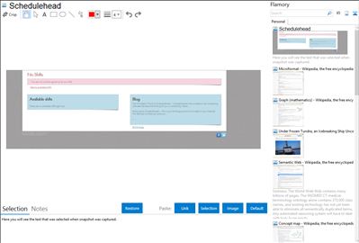 Schedulehead - Flamory bookmarks and screenshots