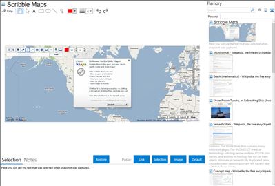 Scribble Maps - Flamory bookmarks and screenshots