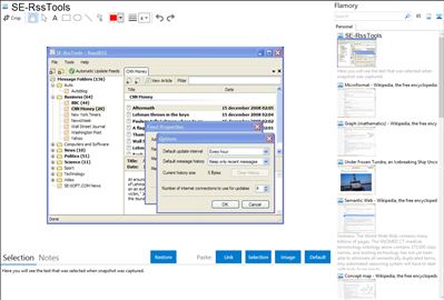 SE-RssTools - Flamory bookmarks and screenshots