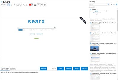 Searx - Flamory bookmarks and screenshots