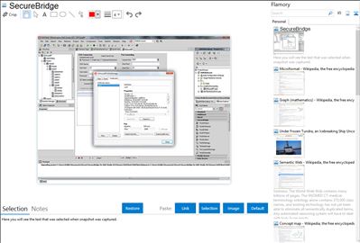 SecureBridge - Flamory bookmarks and screenshots