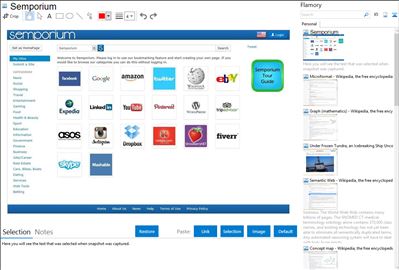 Semporium - Flamory bookmarks and screenshots