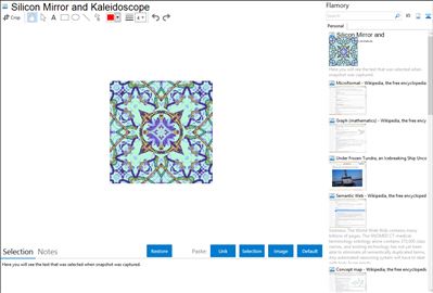 Silicon Mirror and Kaleidoscope - Flamory bookmarks and screenshots