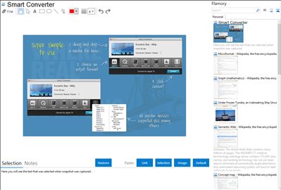 Smart Converter - Flamory bookmarks and screenshots