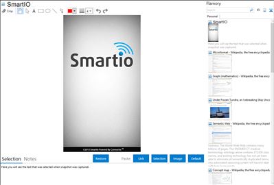 SmartIO - Flamory bookmarks and screenshots