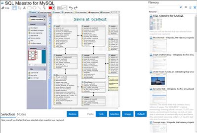 SQL Maestro for MySQL - Flamory bookmarks and screenshots