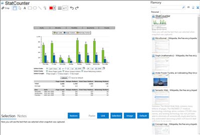 StatCounter - Flamory bookmarks and screenshots