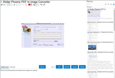 Stellar Phoenix PDF to Image Converter - Flamory bookmarks and screenshots