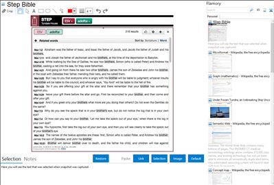Step Bible - Flamory bookmarks and screenshots