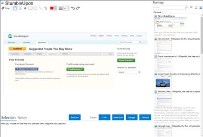 StumbleUpon - Flamory bookmarks and screenshots