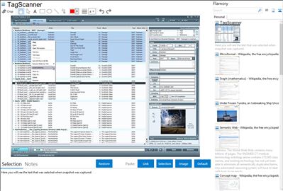 TagScanner - Flamory bookmarks and screenshots
