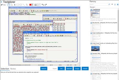 Textplorer - Flamory bookmarks and screenshots