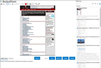 BuckysRoom - Flamory bookmarks and screenshots