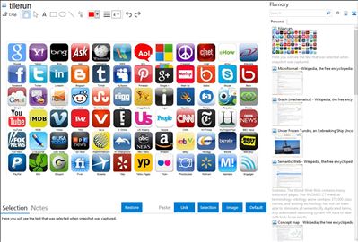 tilerun - Flamory bookmarks and screenshots