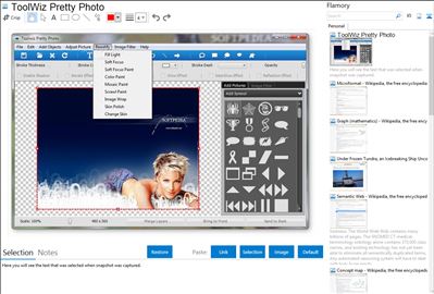 ToolWiz Pretty Photo - Flamory bookmarks and screenshots
