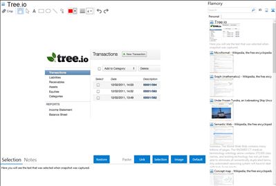 Tree.io - Flamory bookmarks and screenshots
