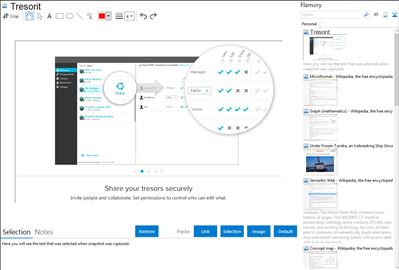 Tresorit - Flamory bookmarks and screenshots