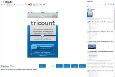 Tricount - Flamory bookmarks and screenshots