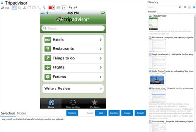Tripadvisor - Flamory bookmarks and screenshots