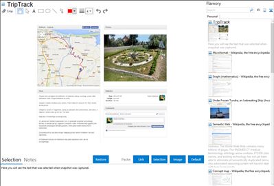 TripTrack - Flamory bookmarks and screenshots