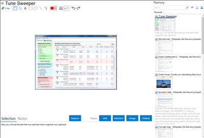 Tune Sweeper - Flamory bookmarks and screenshots