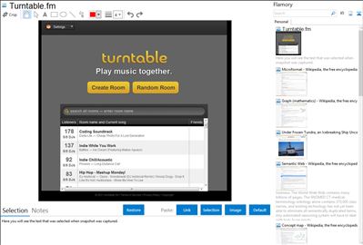 Turntable.fm - Flamory bookmarks and screenshots
