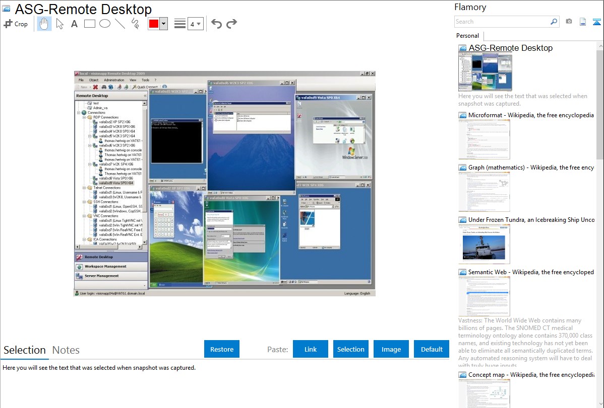 visionapp remote desktop vrd 1.5 freeware