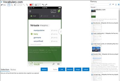 Vocabulary.com - Flamory bookmarks and screenshots