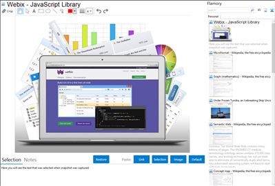 Webix - JavaScript Library - Flamory bookmarks and screenshots