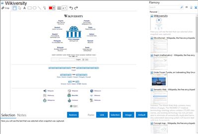 Wikiversity - Flamory bookmarks and screenshots