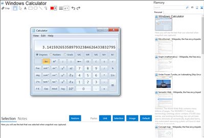 Windows Calculator - Flamory bookmarks and screenshots