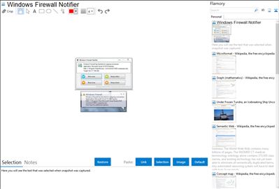 Windows Firewall Notifier - Flamory bookmarks and screenshots