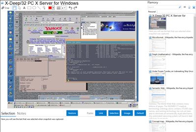 X-Deep/32 PC X Server for Windows - Flamory bookmarks and screenshots