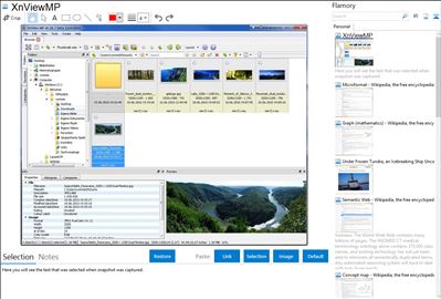 XnViewMP - Flamory bookmarks and screenshots