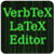VerbTeX LaTeX Editor logo
