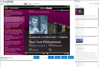 AccuRadio - Flamory bookmarks and screenshots