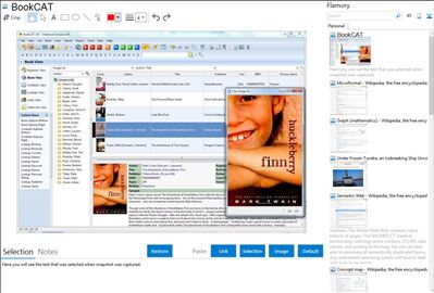 BookCAT - Flamory bookmarks and screenshots