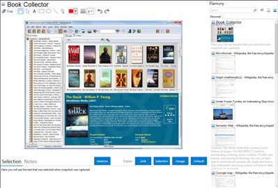 Book Collector - Flamory bookmarks and screenshots
