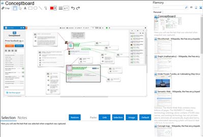 Conceptboard - Flamory bookmarks and screenshots