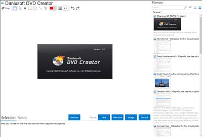 Daniusoft DVD Creator - Flamory bookmarks and screenshots