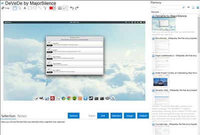 DeVeDe by MajorSilence - Flamory bookmarks and screenshots
