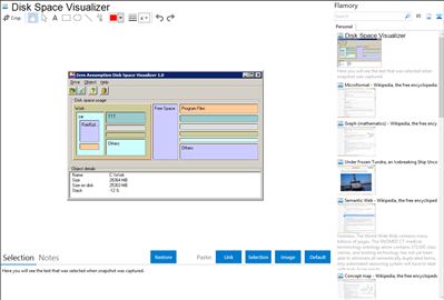 Disk Space Visualizer - Flamory bookmarks and screenshots