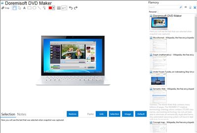 Doremisoft DVD Maker - Flamory bookmarks and screenshots