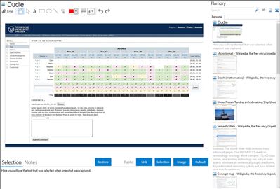 Dudle - Flamory bookmarks and screenshots