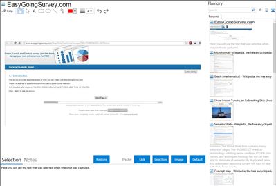 EasyGoingSurvey.com - Flamory bookmarks and screenshots