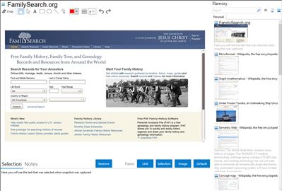 FamilySearch.org - Flamory bookmarks and screenshots