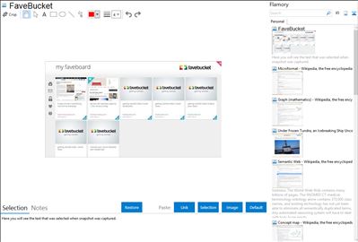 FaveBucket - Flamory bookmarks and screenshots