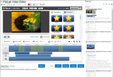 FileLab Video Editor - Flamory bookmarks and screenshots
